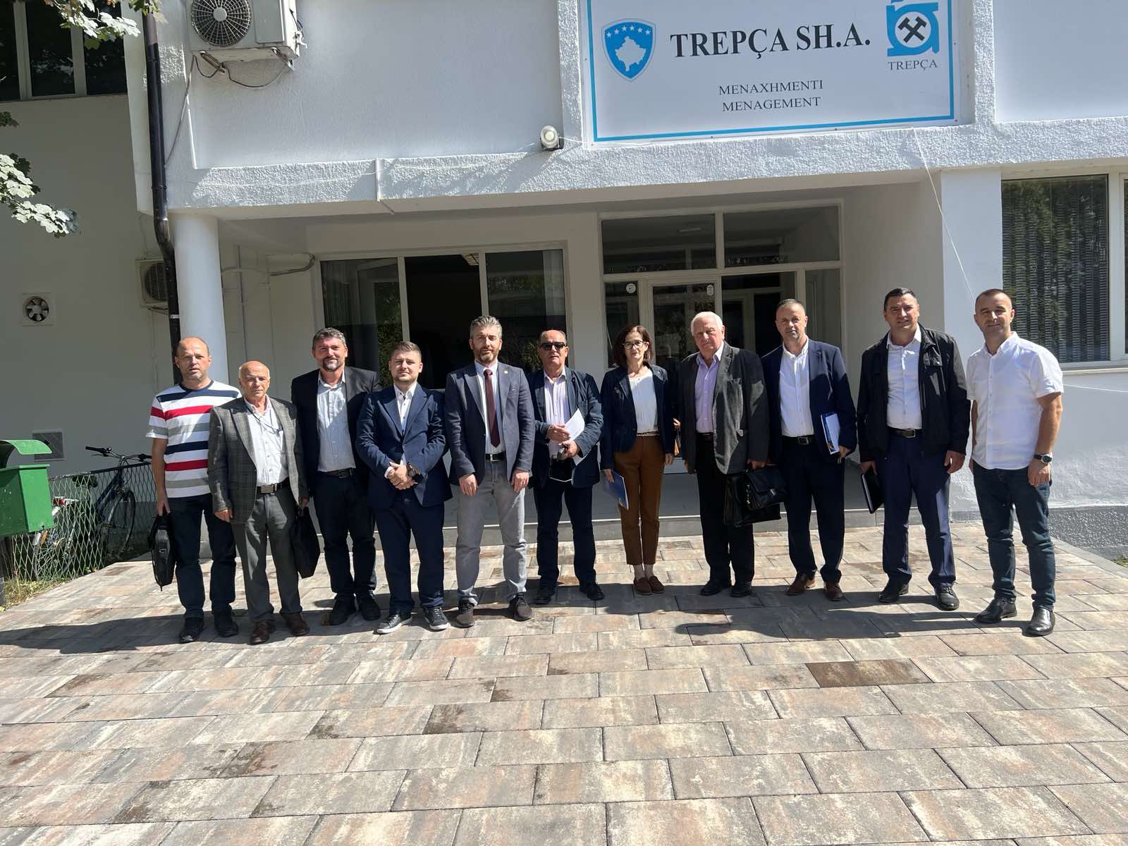 Trepça - U.D. Kryeshefi Ekzekutiv i ndërmarrjes Trepça Sh.A. me bashkëpunëtorë, priti në takim delegacionin nga një kompani Çeke 